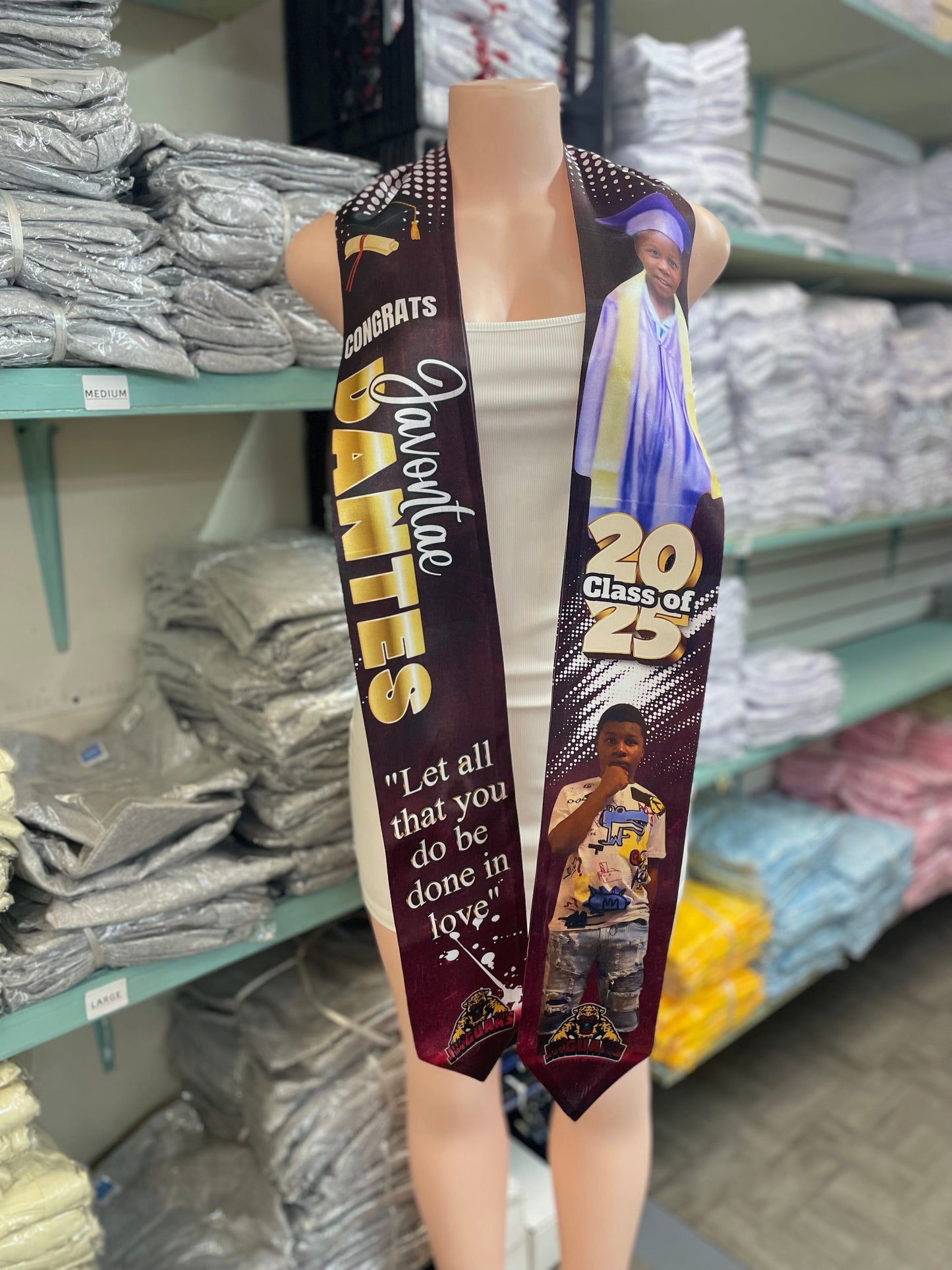 CUSTOM GRADUATION/MEMORIAL STOLE
