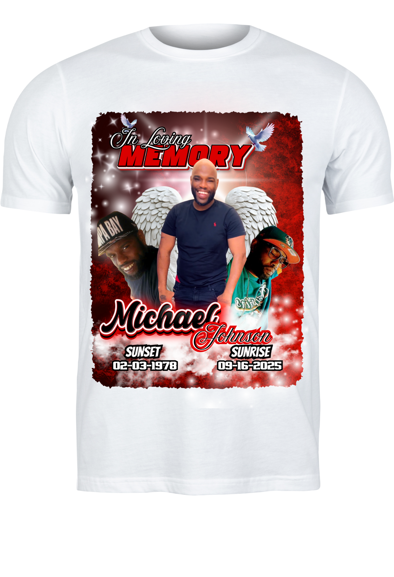 CUSTOM T-SHIRTS - CENTER PRINT ONLY