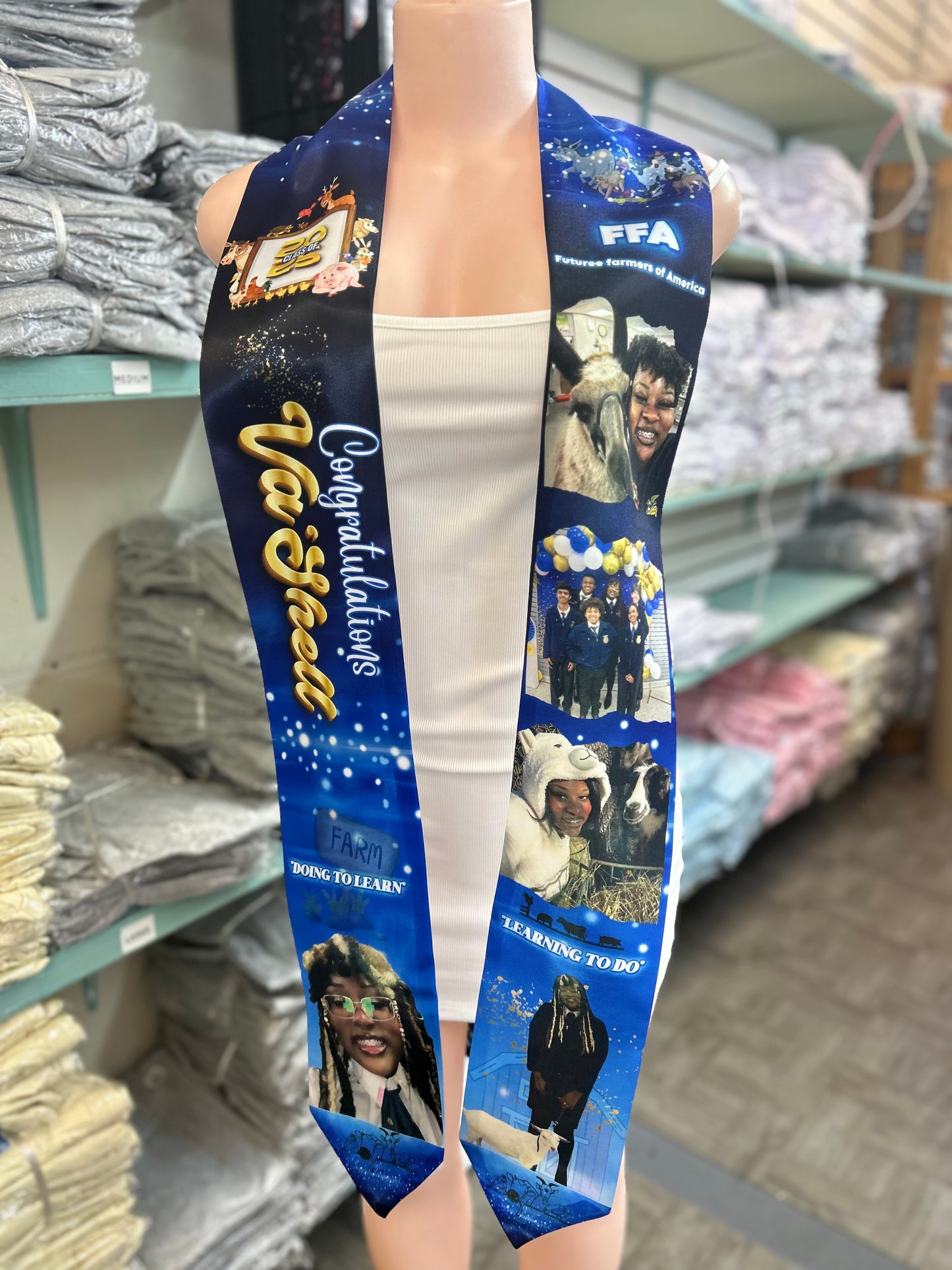 CUSTOM GRADUATION/MEMORIAL STOLE