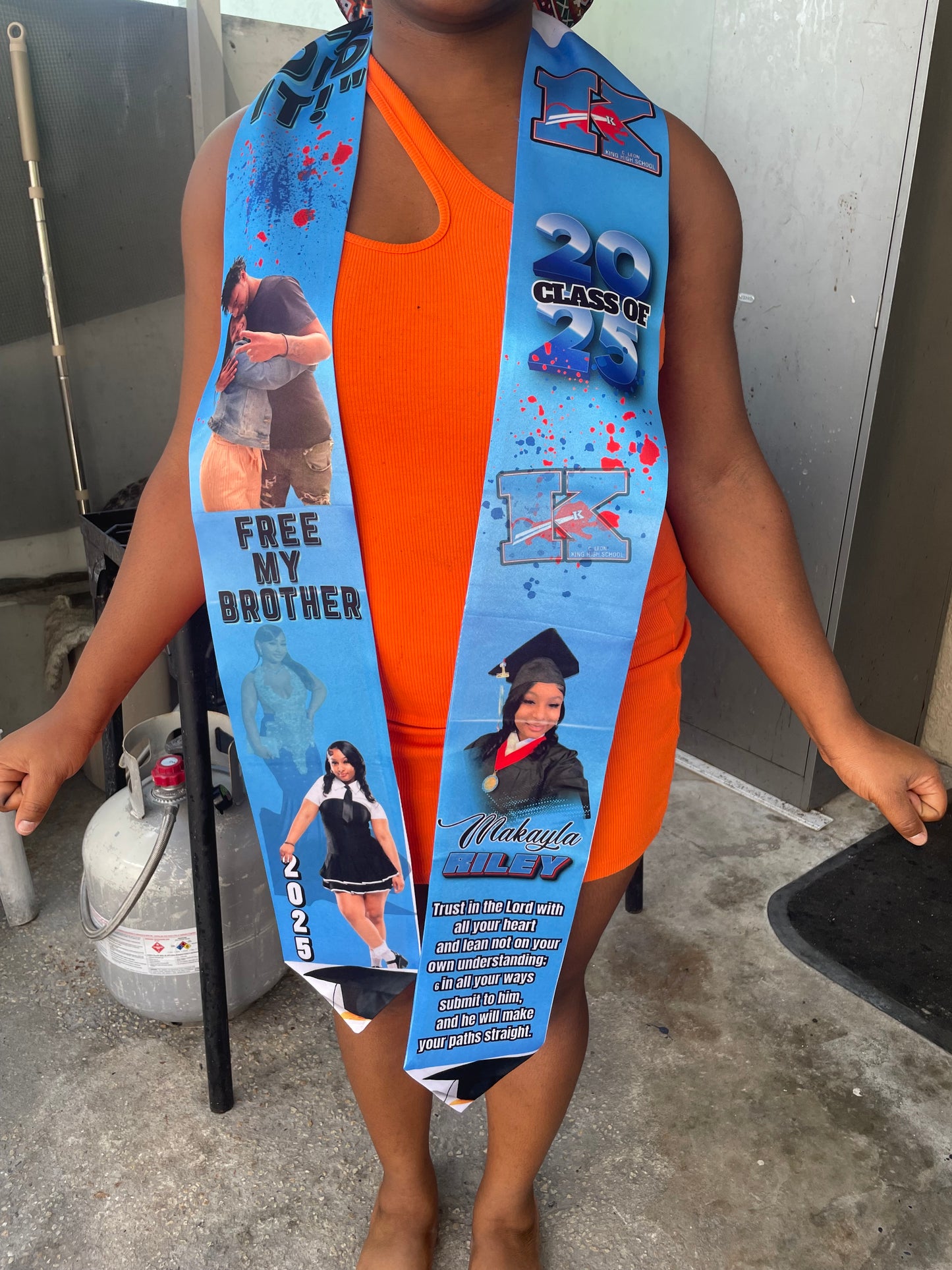 CUSTOM GRADUATION/MEMORIAL STOLE