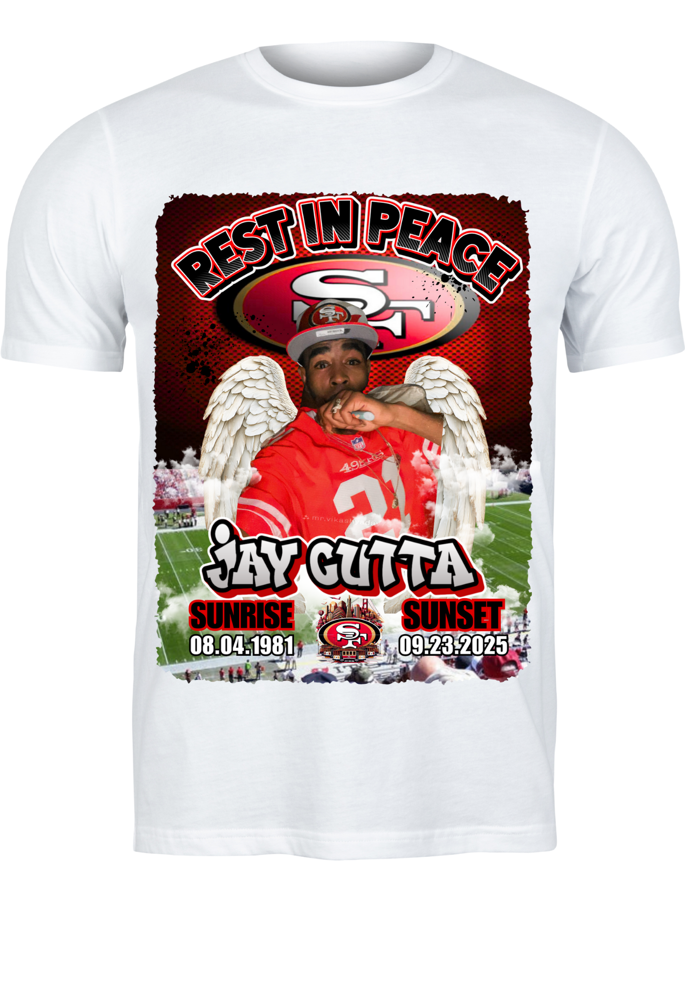 CUSTOM T-SHIRTS - CENTER PRINT ONLY