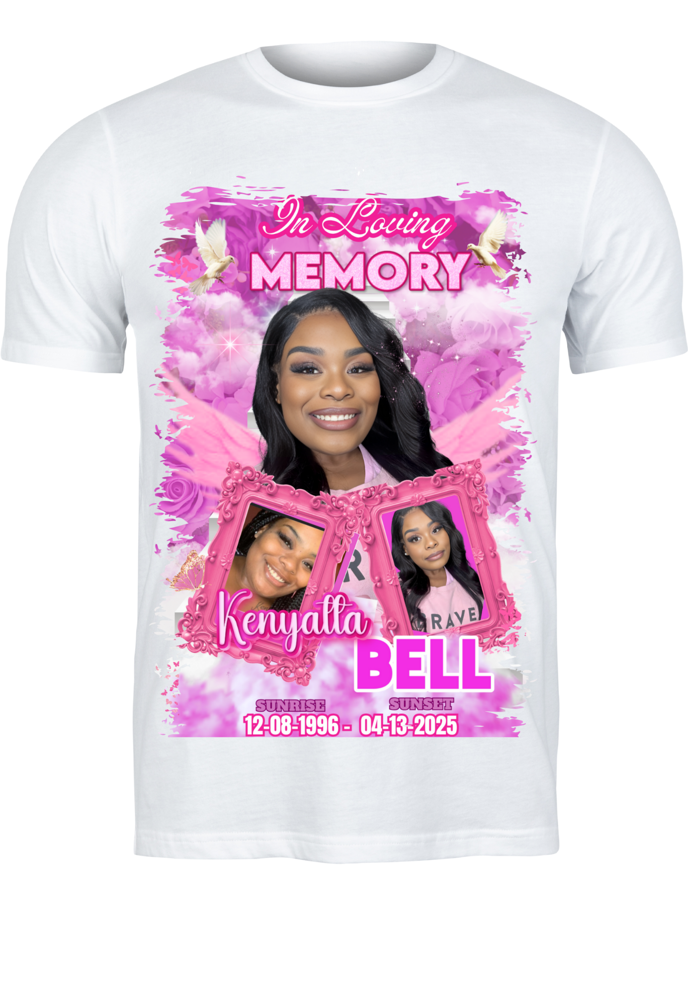 CUSTOM T-SHIRTS - CENTER PRINT ONLY