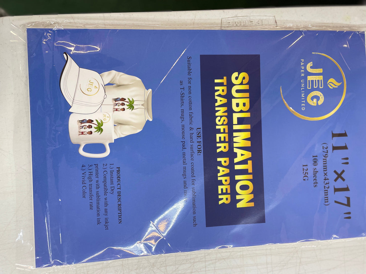 SUBLIMATION PAPER
