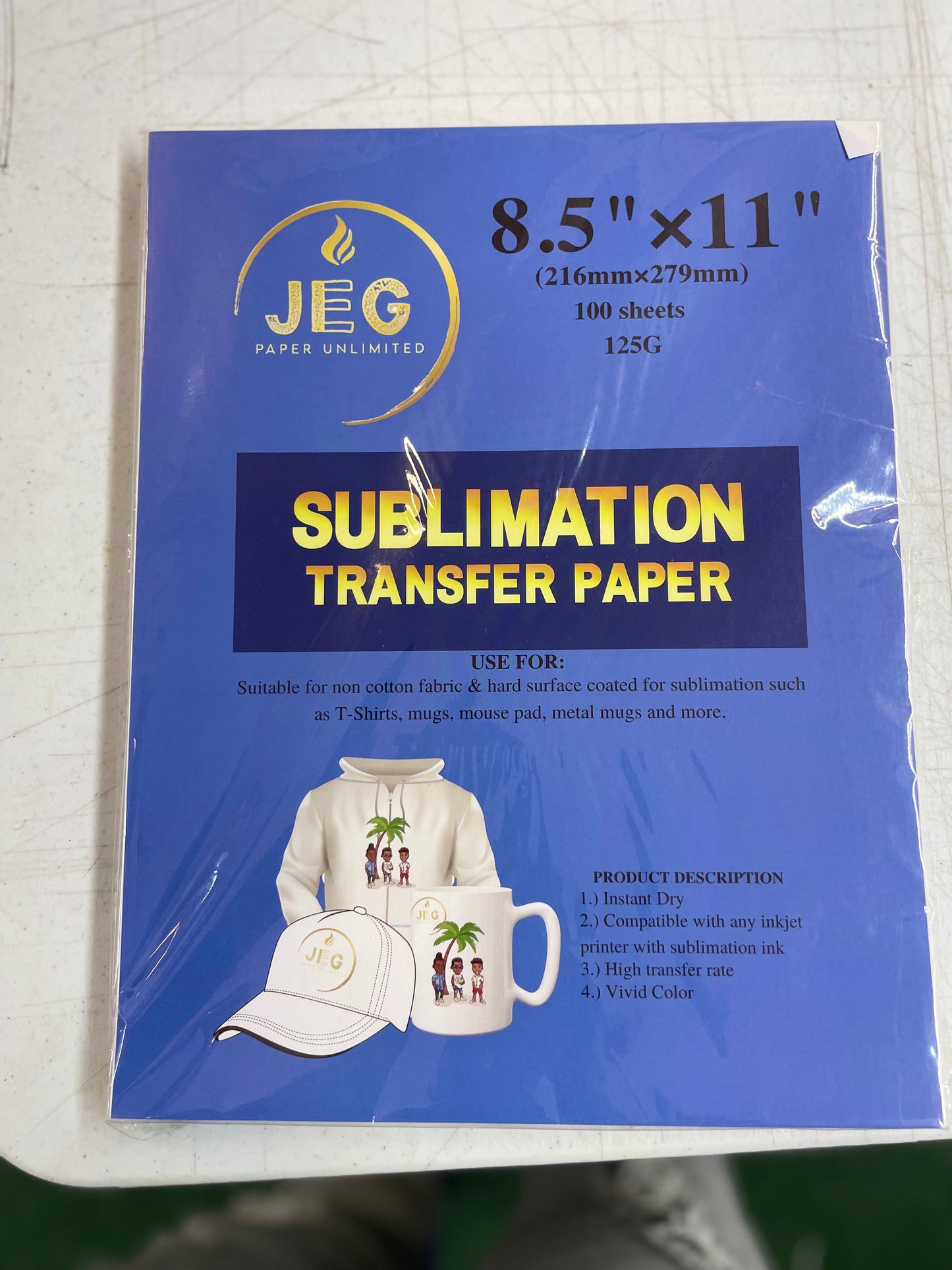 SUBLIMATION PAPER