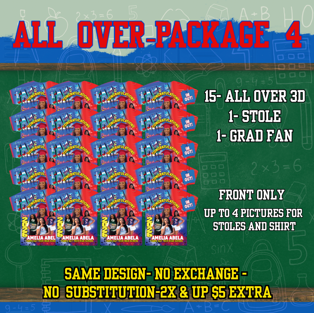 GRAD ALL OVER PACKAGE 4